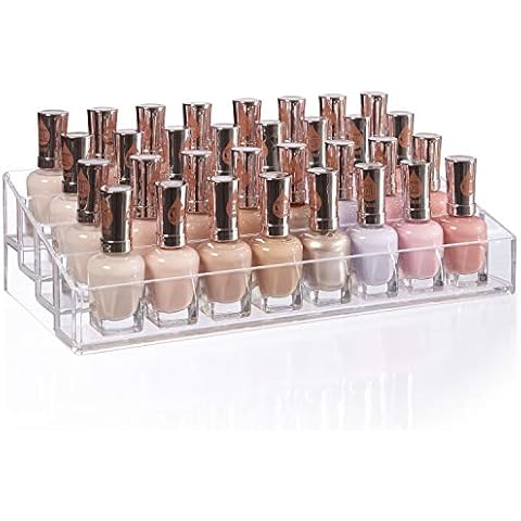 STORi Clear Plastic Multi-Level Vanity Organizer Cover