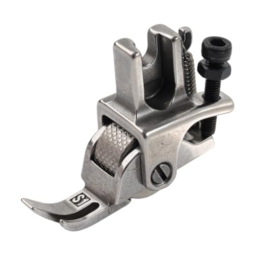 Pie Rodillo con Rodillo Ajustable Acero Plata para Máquina de Coser miniatura 3