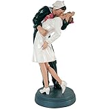 Kunstharz Pacific Giftware Bedingungslose Kapitulation WW2 Marine Matrose und Krankenschwester Statue Symbol Szene