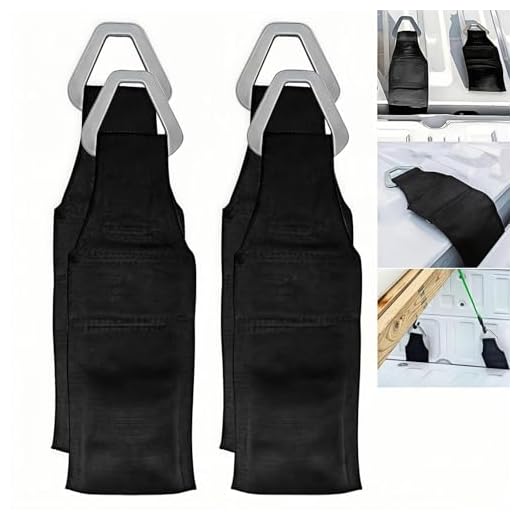 Truck Buddiez EZ Bed Anchor | 2-Second Snap-On Ratchet Straps Securer | Universal for Cargo Straps/Tie Downs | No Welding, No Adhesive (4)