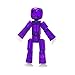 #StikBot (Set of 5 Translucent Color Posable 3