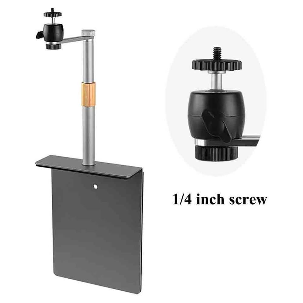 Supporto per Proiettore Supporto for proiettore multi-applicazione for divano letto da tavolo Staffa mobile con binario regolabile con base in metallo spesso in lega di alluminio Supporti per proietto