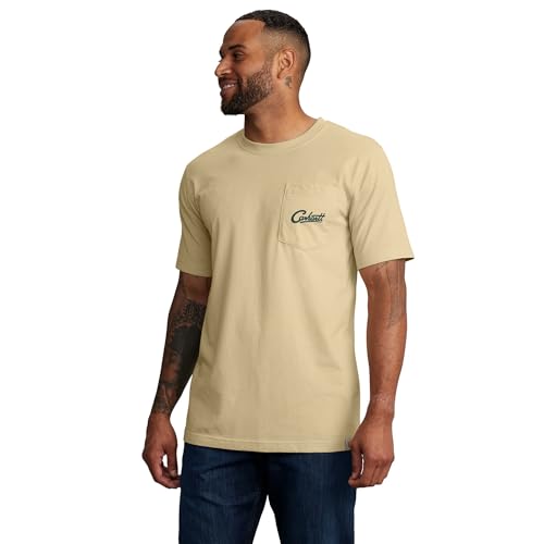 T-shirt avec poche pour chien Carhartt, idéal pour le travail en extérieur et les loisirs