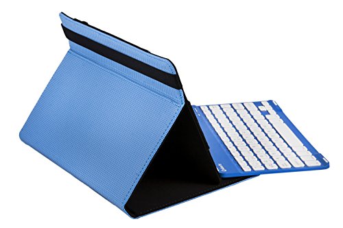 Funda Universal Gripcase + Teclado Bluetooth (9'' - 11'') - Azul