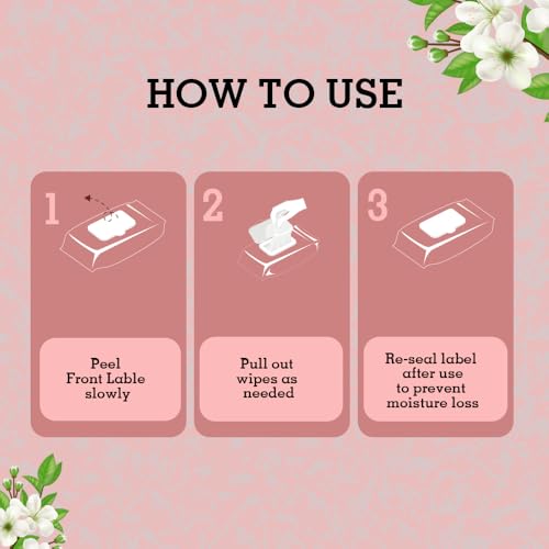 Image of Glam21 Facial Wipes | Super-Soft, Moisturizing & Refreshing | Effectively Cleans Dust, Dirt & Impurities | Gentle Daily Use Makeup Wipes | Pack of 25 PCS- Mogra