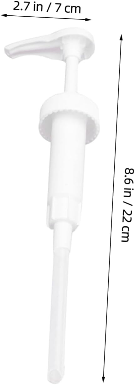 LIFKOME Stainless Steel Syrup Nozzle Pressure Head for Syrup Bottles Coffee Bars