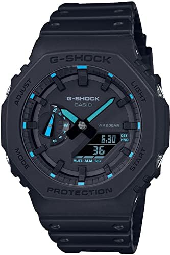カシオ G-SHOCK GA-2100-1A1J Relógio Casio G-Shock GA-2100-1A2DR Neon Accent Series | Amazon.com.br