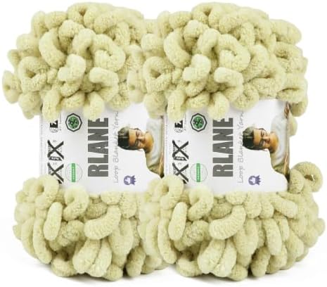 2 Pack Loop Yarn for Finger Knitting Soft - Chunky Yarn for Hand Knitting - 1