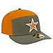 New Era Men's Olive/Brown Dallas Cowboys 2-Tone Color Pack Split Panel 59FIFTY Fitted Hat