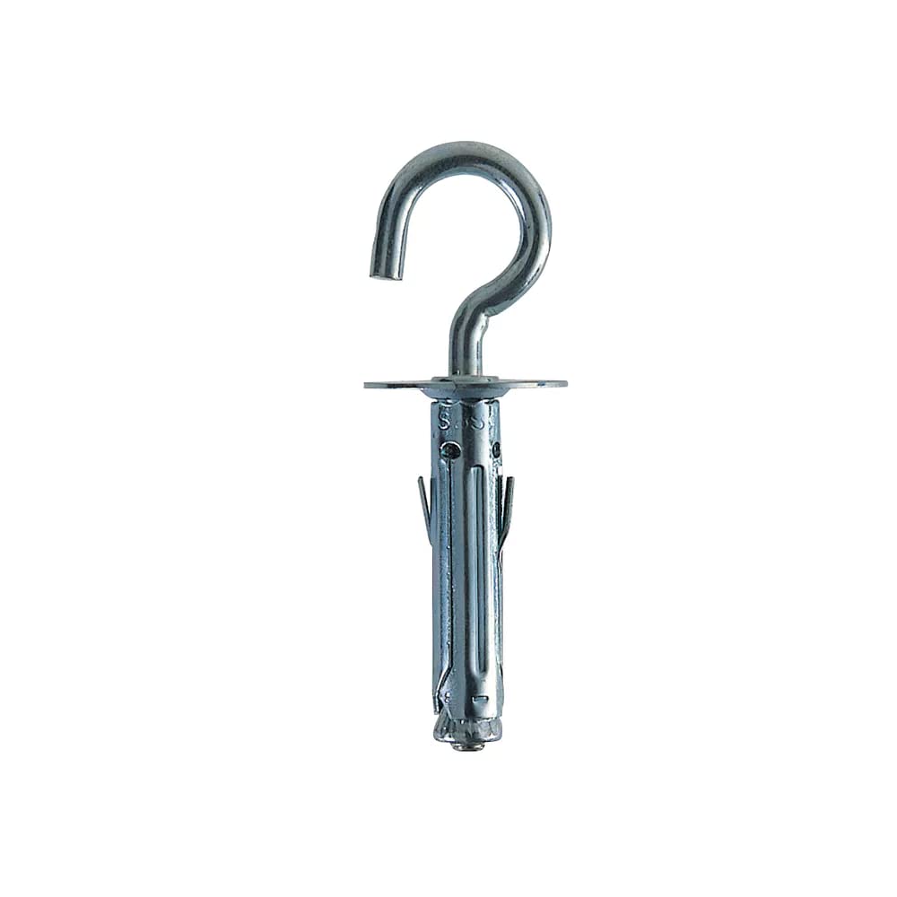 Fischer, 15 Tasselli Metallici SBS 9/1 Y con occhiolo aperto per il Fissaggio di Mobili, Mensole, Specchi su Cemento e Mattone Pieno