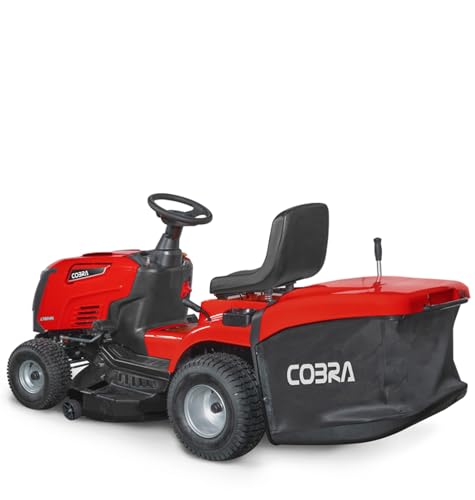 Cobra LT86HRL Ride-On Lawn Mower, 86 cm Cutting Width, Garden Tractor, Red - Image 3