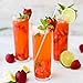 Gmark 6 Inch Plastic Round Top Swizzle Sticks 100 ct Clear, Ball Head Stirrer 100 Pack GM1003D