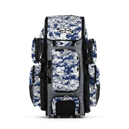 Boombah Rolling Superpack XL Digital Camo PS-9053-3001C23 Gray/Royal Blue