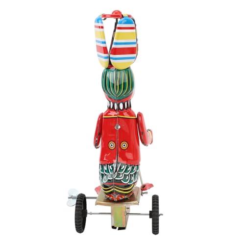 Restokki Pato Na Bicicleta Brinquedo De Lata Artesanal Delicado Relógio Retro Wind Up Brinquedo Adul