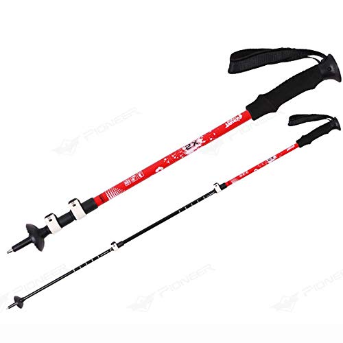 Bâtons de trekking légers en aluminium pour vos randonnées en montagne