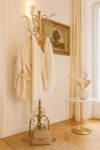 moebel direkt online Garderobenständer antik goldfarben