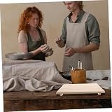 MUELODSIC Ceramiczna Płyta Do Suszenia Narzędzia Ceramiki Nietoperze Garncarskie Kij Do Rzucania Gliną Air Suche Akcesoria Gliniana Baza Susząca Tablica Ceramiczna Z Drewna Khaki