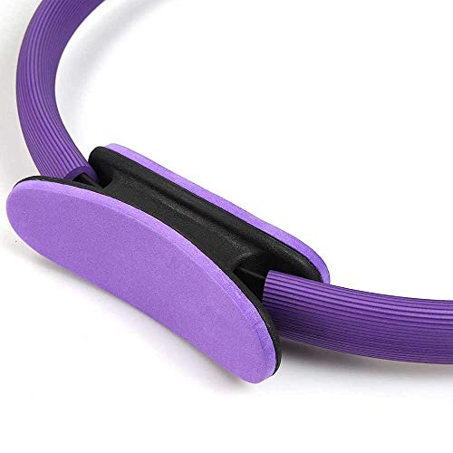 Anel Pilates magic circle Tonificador Círculo Mágico exercícios Roxo 893-PU - Lorben