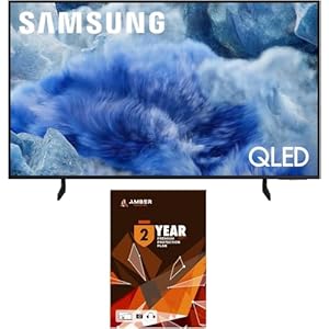 Samsung QN43Q8FAAFXZA 43 Inch Class QLED Q8F 4K Vision AI Smart TV with 2 Year Amber Protection Plan (2025)