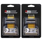 Suifaqi Premium 2Pack Replacement Black Foil and Cutters for BaBy-liss PRO Double Foil Shaver FXFS2, Black