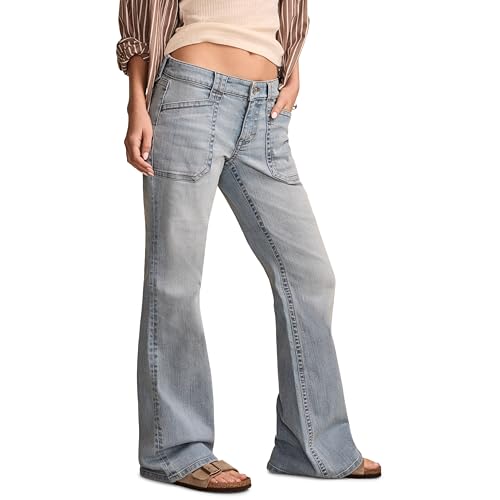 Lucky Brand Women's Low Rise Flare Jean3