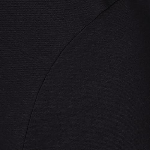 Amazon Essentials Camiseta de Manga 3/4 y Escote Barco de Corte Estrecho Mujer, Negro, XL
