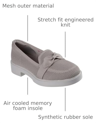 Image of Skechers Women's Cleo Taylor - Desire | Modern Casual, Loafer, Air-Cooled Memory Foam, Stretch Fit, Machine Washable, Vegan