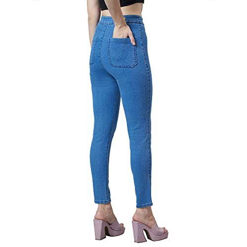 Image of AKA Chic Women Skinny Fit High Rise Stretchable Denim Jeans
