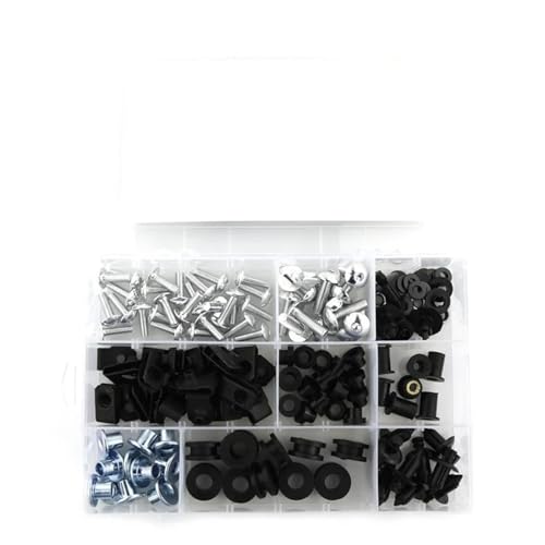 Tornillos de aluminio para moto Yamaha YZF-R6 con clips anti vibración