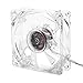Wentylator chłodzący procesora, 8cm 5V przezroczysty wentylator USB LED chłodzący procesor na PC