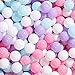 BalanceFrom Play Pit Balls Toy Set for Kids with Mesh Bag, Rainbow or Pastel Colors – Crush-Proof Plastic for Ball Pits, Playhouses, Bounce Houses, Pools, Tents, and Birthday Parties