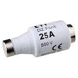 cortacircuitos precio colombia  5X Fusible Electrico Ceramica Cortacorriente Cortacircuitos 25A 1 Polo Circular 500V