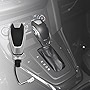 Automatic Gear Shift Knob Handle with Button Compatible with Ford Escape Fusion 2013-2016 / Transit 2015-2020 Gear Shifter Lever Selector Replaces DG9Z-7213-EA (Matte)