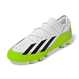Innenmaterial : Synthetik adidas Unisex X Crazyfast.3 Fußballschuhe (Multi Ground), FTWR White/core Black/Lucid Lemon, 44 EU