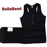 KVFITNESS - Sweat Sauna Vest, Tank Top Style with Waistband and 2oz Body Burner Cream