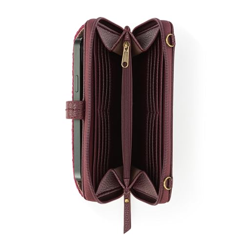 Image of The Sak Iris Smartphone Crossbody Purse - Small Women's Cellphone Bag & Wallet For Everyday- Convertible Wristlet With Zipper