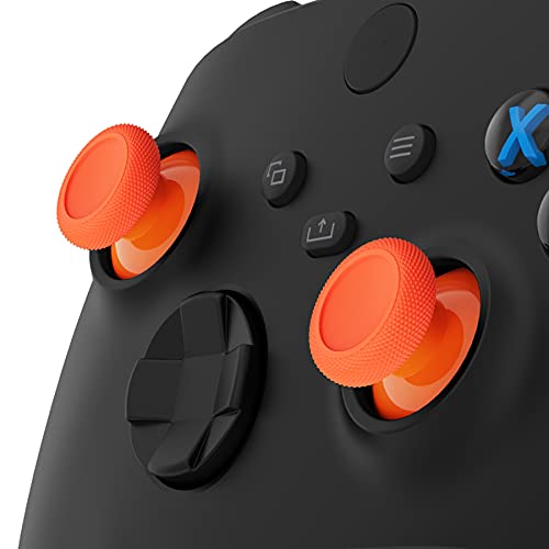 Image of eXtremeRate Replacement Thumbsticks for Xbox Series X & S Controller, Joysticks Repair Kit for Xbox Wireless Controller, Custom Analog Stick Buttons for Xbox One S /X /Elite Controller - Orange