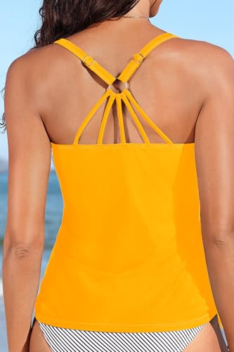Image of Holipick Womens Tankini Swim Top No Bottom