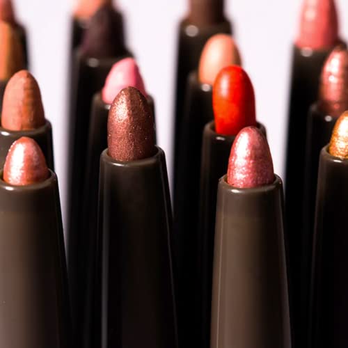 Jouer Long Wear Lip Liner - Metallic & Matte Shades - Water Resistant - Fast-Drying Formula - Healthy Ingredients - Paraben, Gluten & Cruelty Free, Bronze Shimmer #TOP5