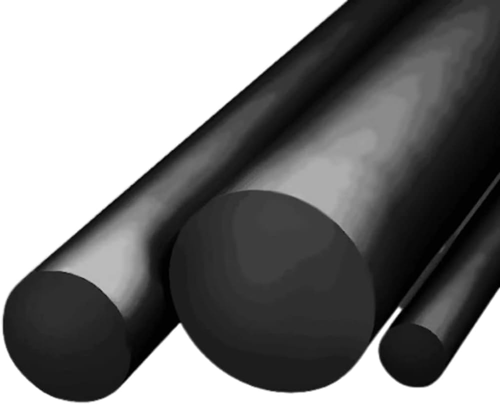 Barra POM Acetale | Ø 70 Mm X 250 Mm | Nero | Alta Resistenza Meccanica - Foto 3