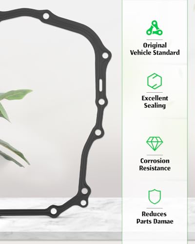 Image of CVT Transmission Cover Gasket, Fit for Subaru Crosstrek 2013-2018 Forester 2014-2018 Legacy 2.5L 2013-2018 Outback2.5L 2013-2018 Impreza 2.0L 2012-2018, Replace 31338AA020