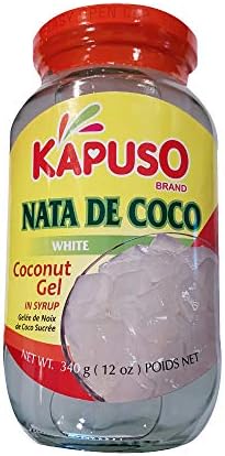 Kapuso White Coconut Gel (Nata De Coco) in Syrup 340g