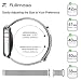 Fullmosa Milanese Straps for Apple Watch 42mm(S11/10) 40mm 41mm, Silver