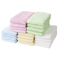 Amazon | GamachaTowel フェイスタオル 20枚セット (ドリームカラー