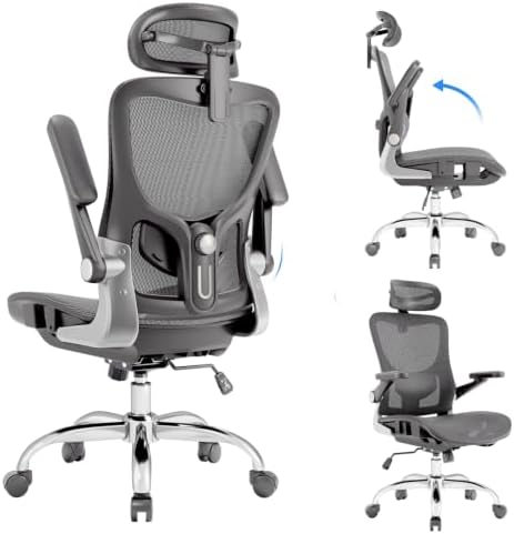 marrap Ergonomic Office Chair, Mesh Seat Cushion with 3D Armrests...