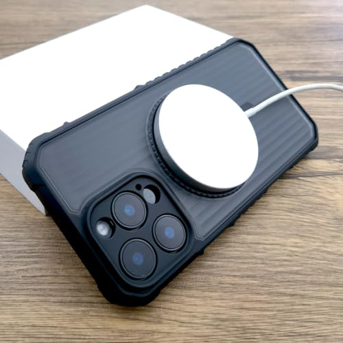 Coque antichoc blindée iPhone 13 Pro compatible recharge induction invisible - 2