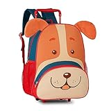 Mochila Rodinha Pets Cachorro Caramelo '15' - Clio Style