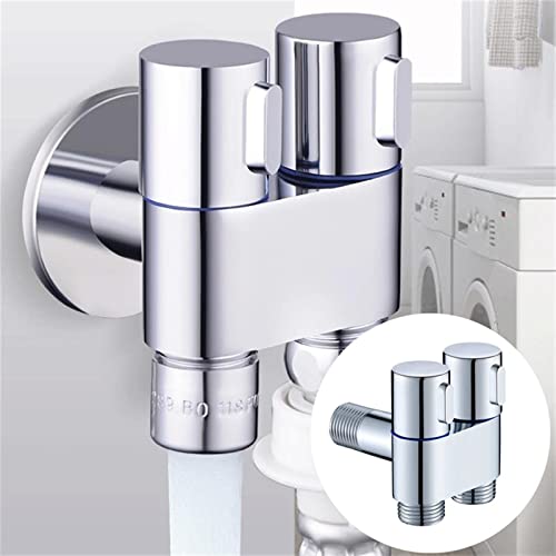 Valve d'angle 3 voies G1/2 pour installer une douchette dans vos toilettes