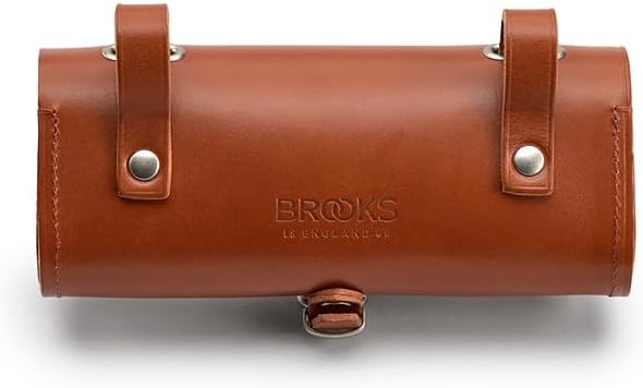 Brooks England Challenge Saddle Bag 0,5 Lt Honey, Cycling Accessory For Bike Leather Saddle