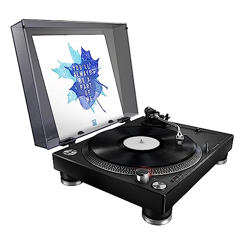 Image of Pioneer DJ PLX-500-K Direct Drive DJ Turntable, Black